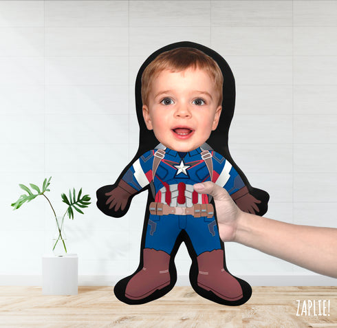 Captain America | Custom Photo Pillow