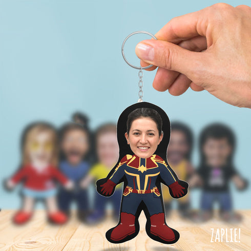 Captain Marvel | Custom Photo Pillow