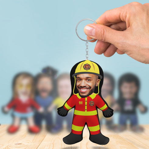 Fireman | Custom Photo Pillow