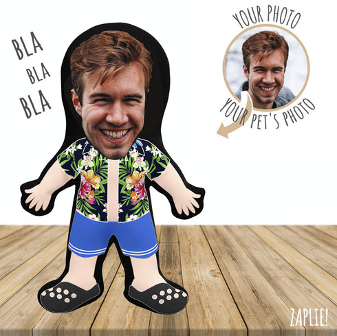 Hawaiian Shirt | Custom Photo Pillow