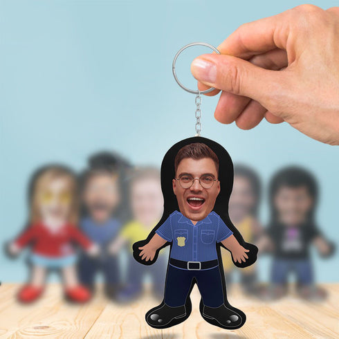 Police Officer | Custom Photo Pillow