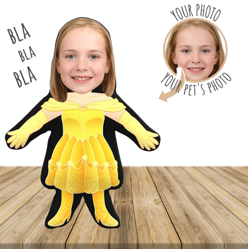 Belle | Custom Photo Pillow