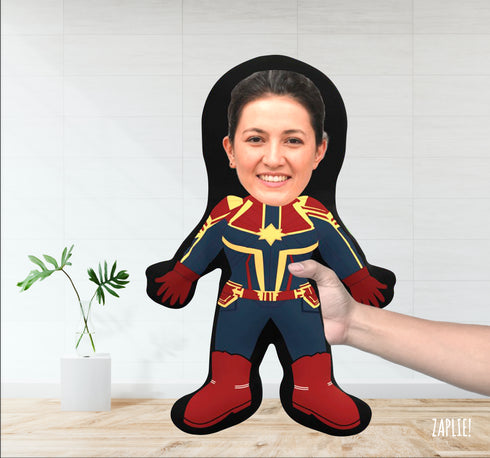 Captain Marvel | Custom Photo Pillow