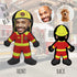 Fireman | Custom Photo Pillow