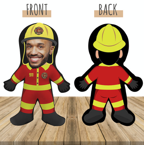 Fireman | Custom Photo Pillow