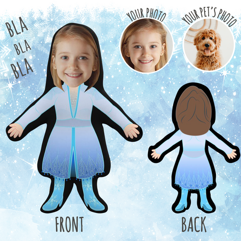 Elsa (Frozen) | Custom Photo Pillow