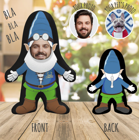Gnome | Custom Photo Pillow