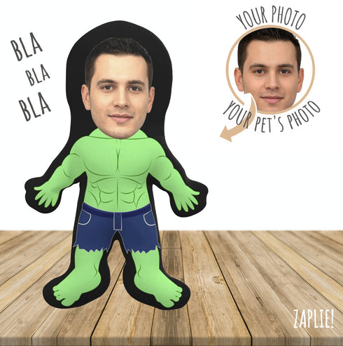 Hulk | Custom Photo Pillow