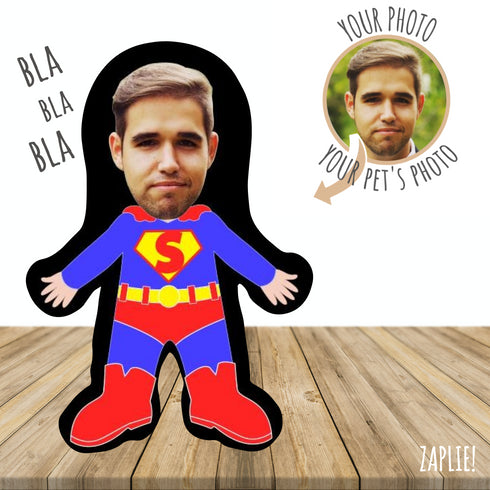 Superman | Custom Photo Pillow